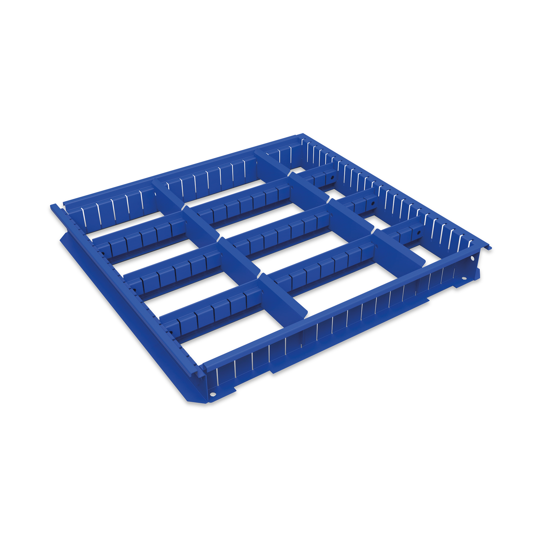 Schubladeneinteilung Enzianblau