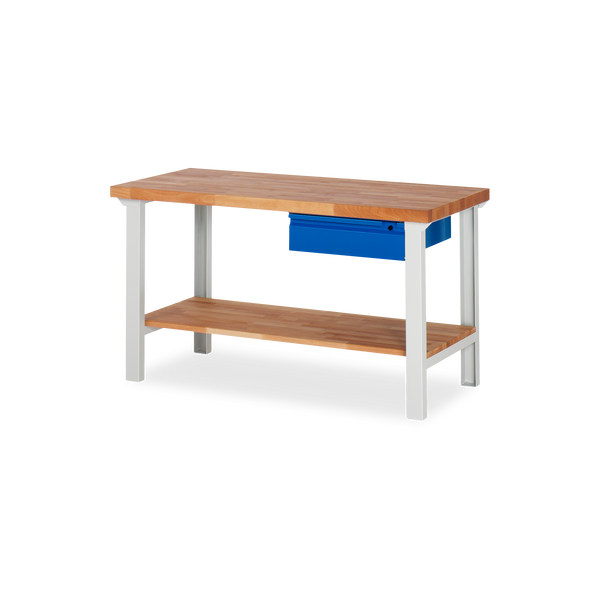 Profi-Werkbank mit Ablageboden und 1x Schublade