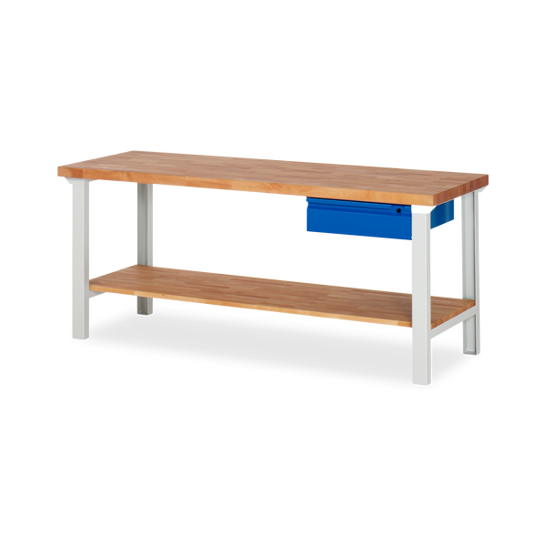 Profi-Werkbank mit Ablageboden und 1x Schublade