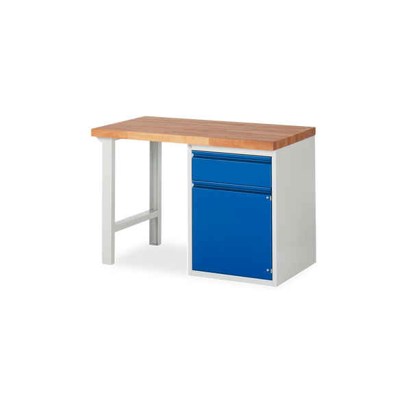 Profi-Werkbank mit 1x Schublade und 1x Türe