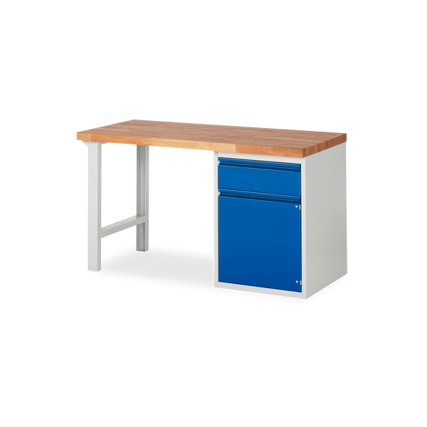 Profi-Werkbank mit 1x Schublade und 1x Türe