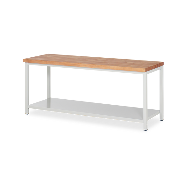 Profi-Werkbank mit Stahl-Ablageboden