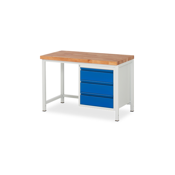 Profi-Werkbank mit 3x Schublade