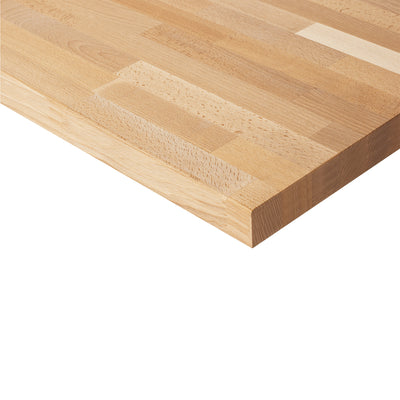 Werktisch elektrisch höhenverstellbar – Buche 25 mm – Flächenlast 300 kg
