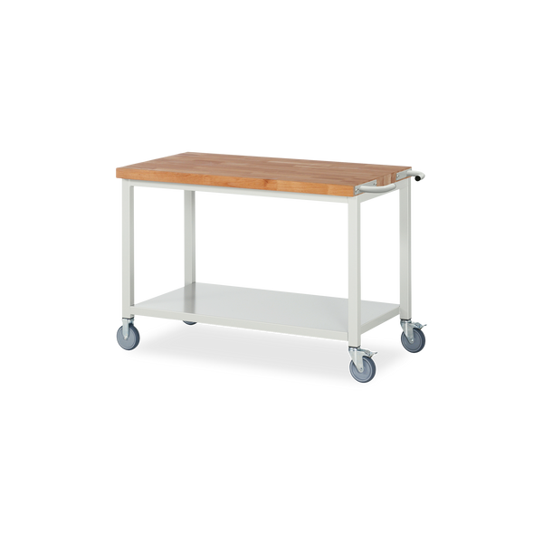 Fahrbare Werkbank mit Ablageboden