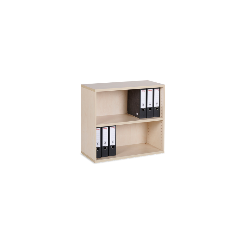 Aktenregal aus Holz – 800 x 375 x 740 (2 OH) – Ahorn