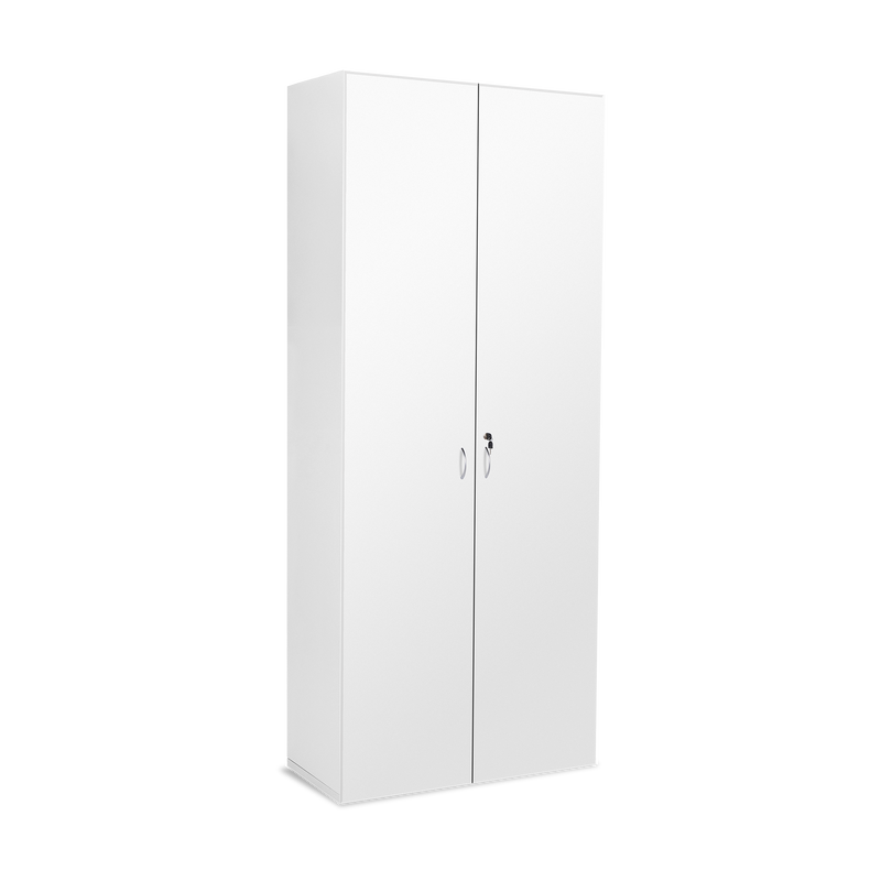Aktenschrank aus Holz – 800 x 393 x 2150 mm (6 OH) – Weiß