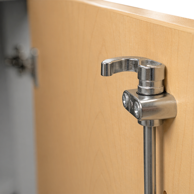 Aktenschrank Stahl & Holz – 2 OH (inkl. Abdeckplatte in Grau)