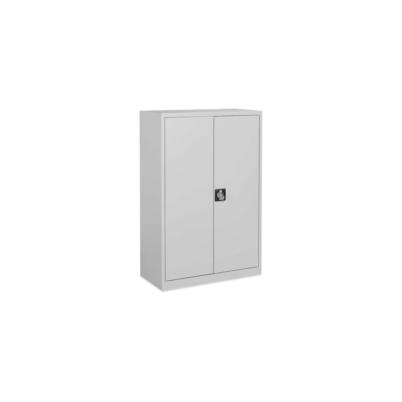 Aktenschrank aus Stahl – 800 x 380 (2,5 OH) – Korpus in Lichtgrau