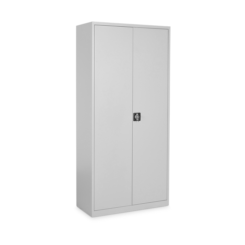 Aktenschrank aus Stahl – 800 x 380 (4,5 OH) – Korpus in Lichtgrau