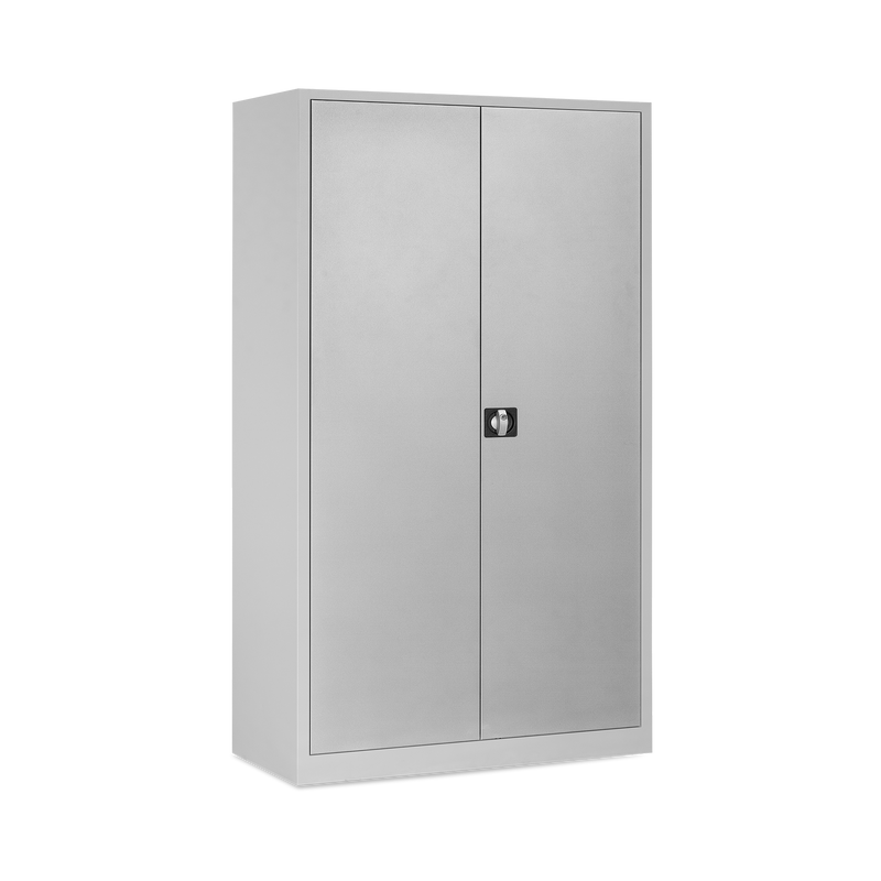 Aktenschrank aus Stahl – 1200 x 420 (5 OH) – Korpus in Lichtgrau