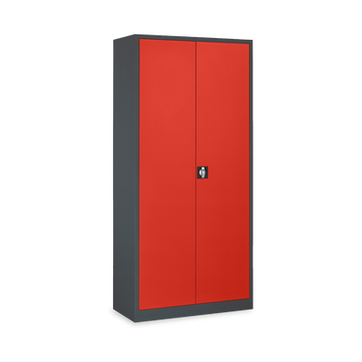 Aktenschrank aus Stahl – 920 x 420 (5 OH) – Korpus in Anthrazitgrau