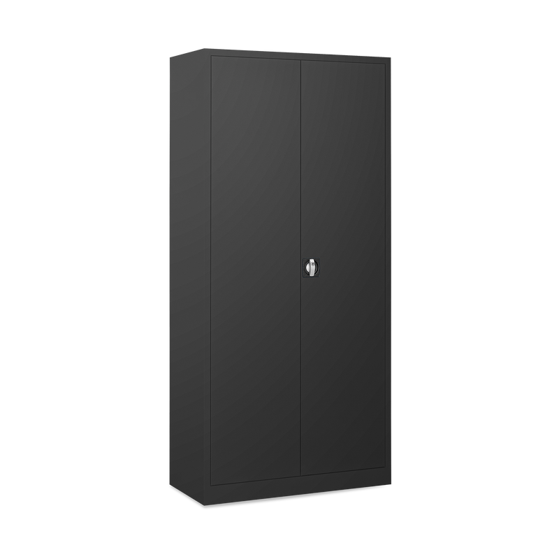 Aktenschrank aus Stahl – 920 x 420 (5 OH) – Korpus in Tiefschwarz