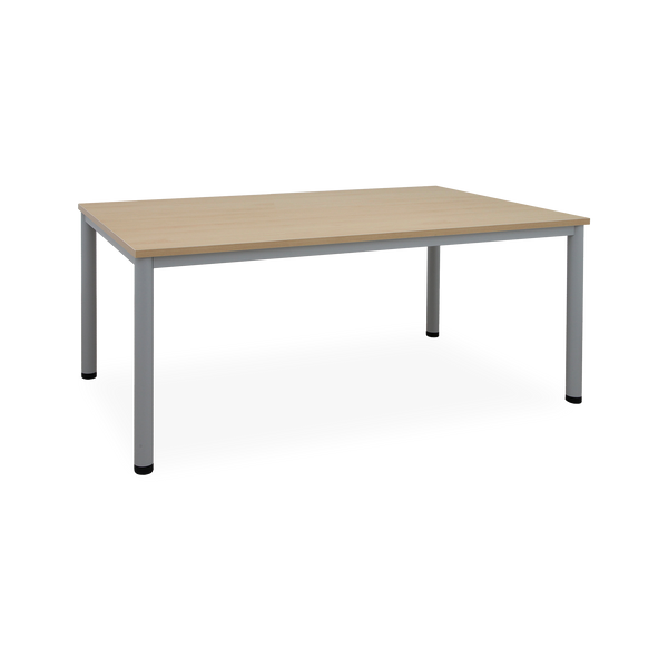 Schreib- & Besprechungstisch (diverse Maße) – G: Weißaluminium