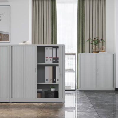 Stahl-Rollladenschrank (2,5 OH) – Korpus in Lichtgrau