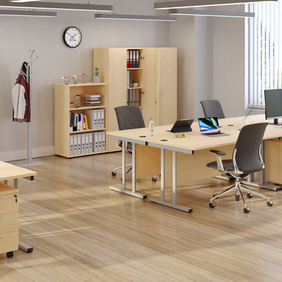 Aktenregal aus Holz – 800 x 375 x 2150 (6 OH) – Ahorn