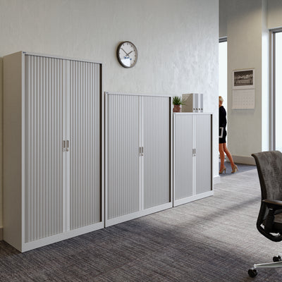 Stahl-Rollladenschrank (2,5 OH) – Korpus in Lichtgrau