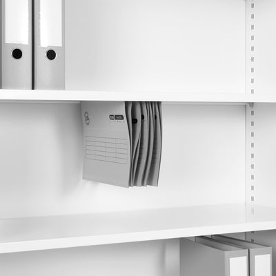 Stahl-Rollladenschrank (4,5 OH) – Korpus in Signalweiß