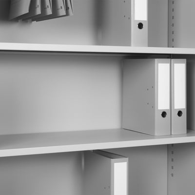 Stahl-Rollladenschrank (2,5 OH) – Korpus in Lichtgrau