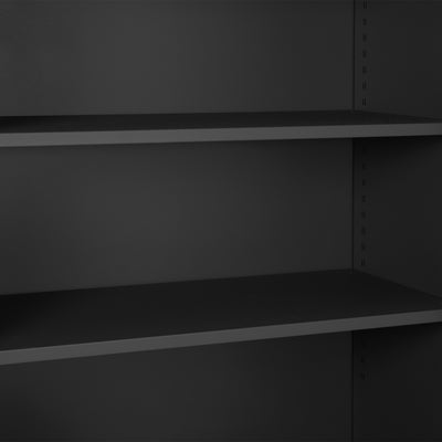 Stahl-Rollladenschrank (2,5 OH) – Korpus in Tiefschwarz