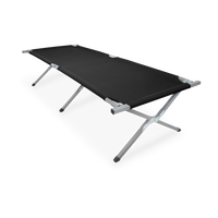 Stahl-Feldbett 210 x 72 x 45 cm – Bis 200 kg belastbar