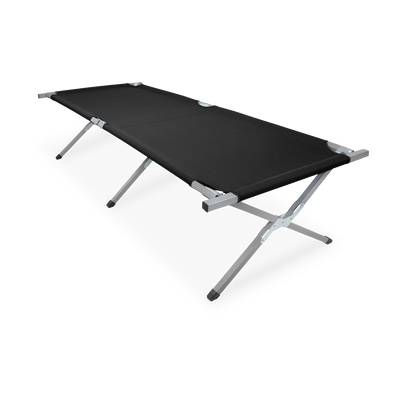 Stahl-Feldbett 190 x 64 x 41 cm – Bis 180 kg belastbar