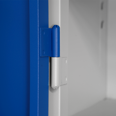 Werkstatt-Hängeschrank (650 mm) mit 2 Schubladen & 2 Fachböden – Lichtgrau