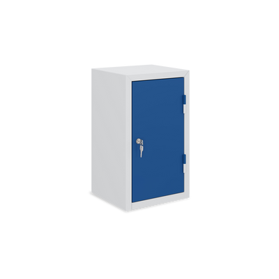 Werkstatt-Hängeschrank (350 mm) mit 1 Fachboden – Lichtgrau