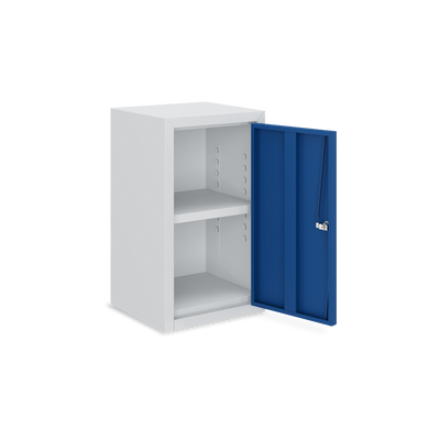 Werkstatt-Hängeschrank (350 mm) mit 1 Fachboden – Lichtgrau