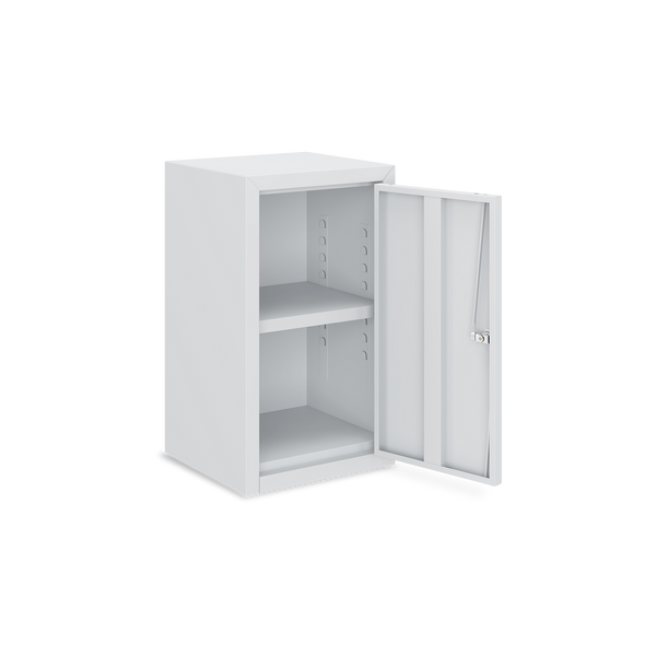 Werkstatt-Hängeschrank (350 mm) mit 1 Fachboden – Lichtgrau