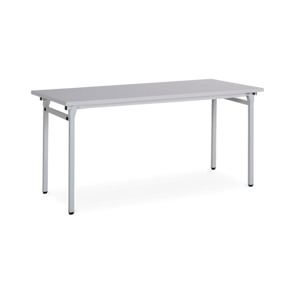 Klapptisch 4-Fuß fixe Höhe | Lichtgrau