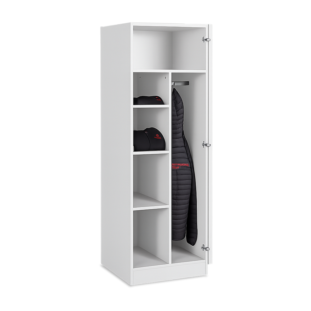 Kleiderschrank 2-türig Weiß