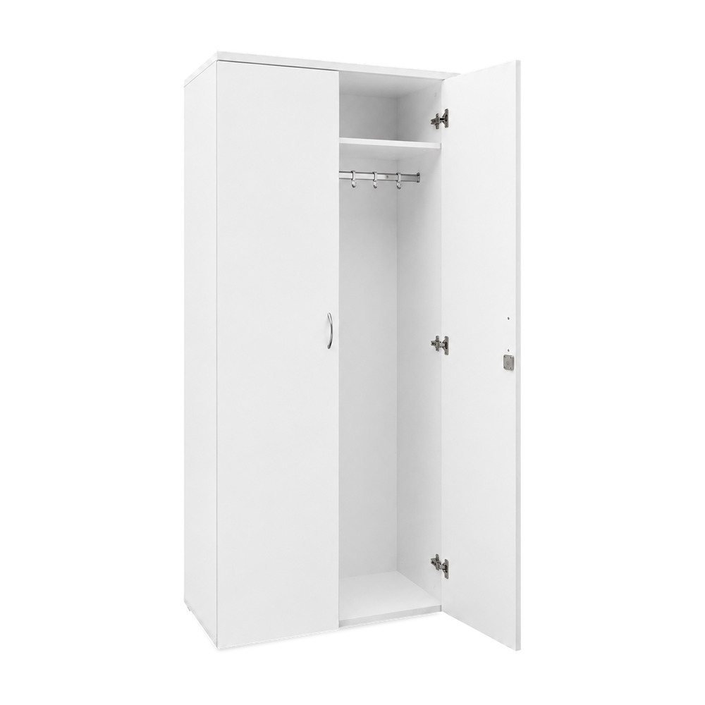 Kleiderschrank 2-türig Ahorn
