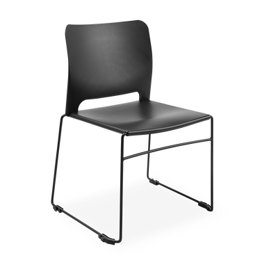 Schalenstuhl (Design) – Kunststoffschale stapelbar