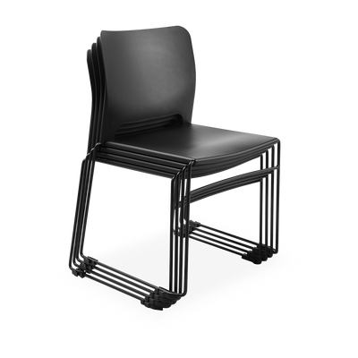 Schalenstuhl (Design) – Kunststoffschale stapelbar