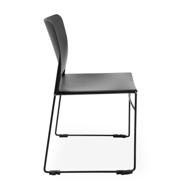 Schalenstuhl (Design) – Kunststoffschale stapelbar