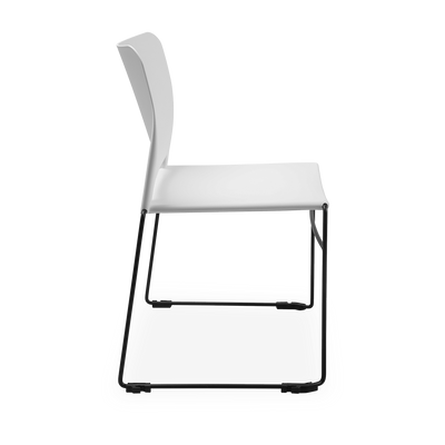 Schalenstuhl (Design) – Kunststoffschale stapelbar