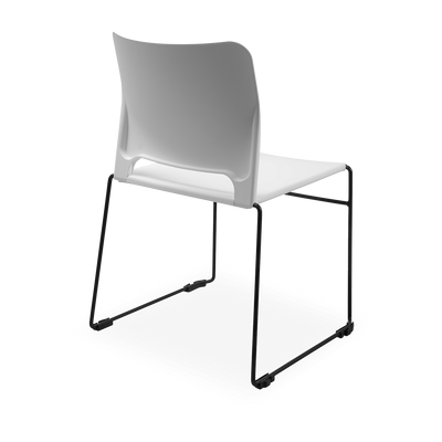 Schalenstuhl (Design) – Kunststoffschale stapelbar