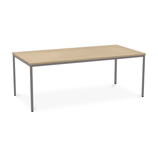 Besprechungstisch in verschiedenen Größen – G: Weißaluminium