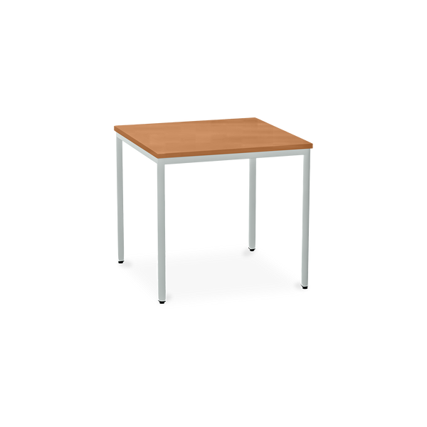Besprechungstisch kompakt (60x60 / 80x80 cm) – Lichtgrau
