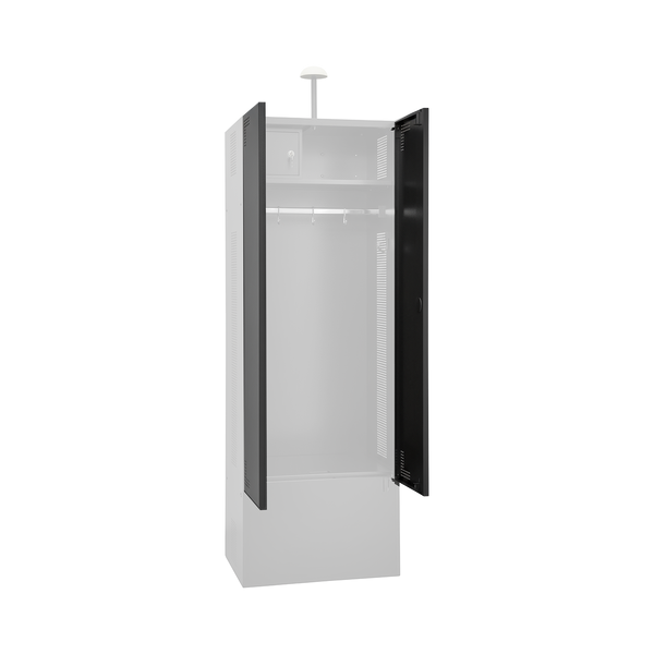 Türenset für Metallspind mit Sitzbank