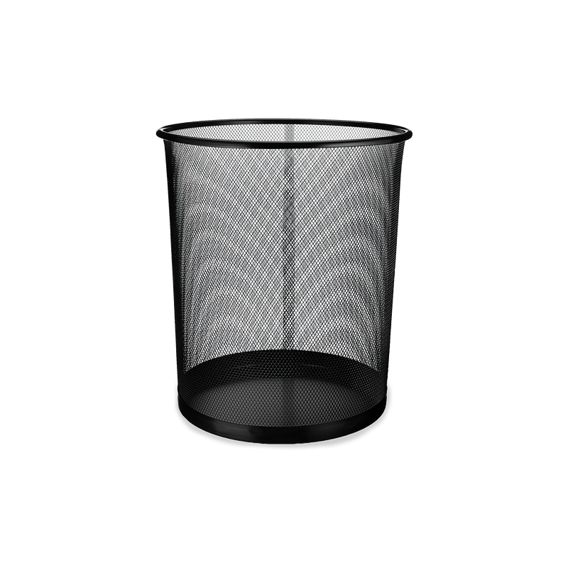 Netz-Papierkorb (⌀260 mm ) - Modernes Mesh-Design