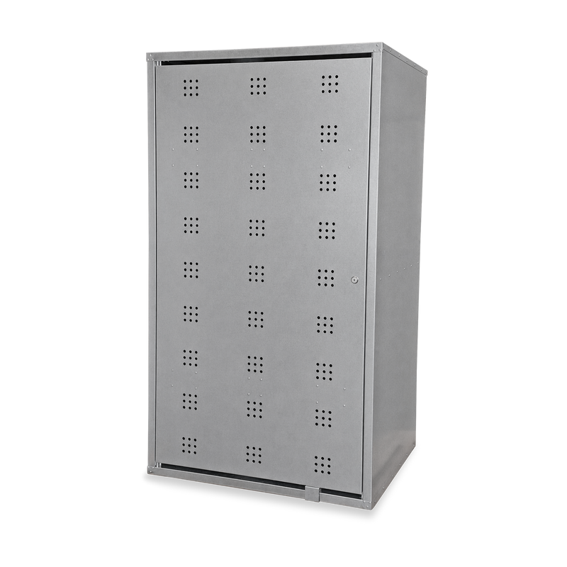 Propangasflaschenschrank – 840 x 690 x 1500 mm – verzinkt