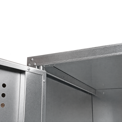 Propangasflaschenschrank – 840 x 690 x 1500 mm – verzinkt