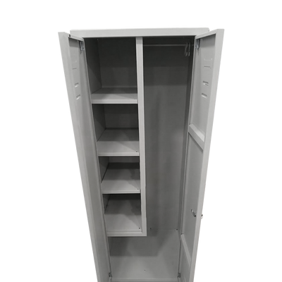 Putzmittelspind (600 Breit) – Lichtgrau / Lichtgrau