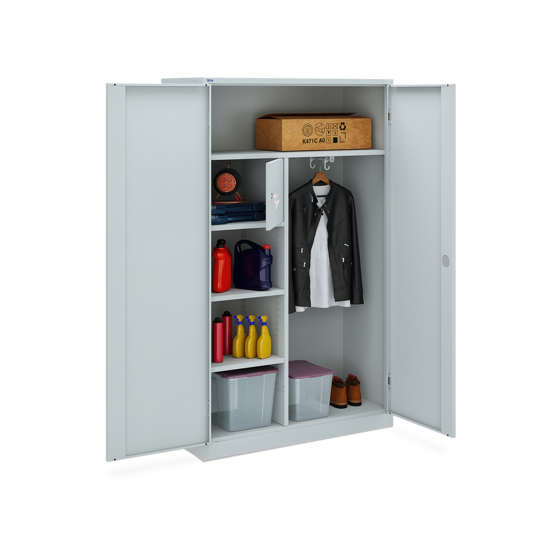 Flügeltürenschrank Kleider- / Wäsche (mit Wertfach)