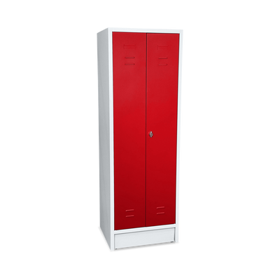 Kleiderspind (600 mm) SW-Trennung mit Spiegel & 5 Fachböden