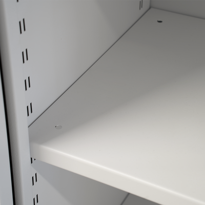 Stahl-Rollladenschrank (5 OH) – Korpus in Signalweiß