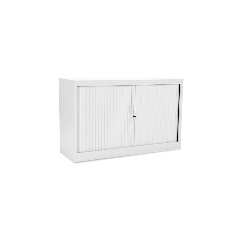 Stahl-Rollladenschrank (1,5 OH) – Korpus in Signalweiß