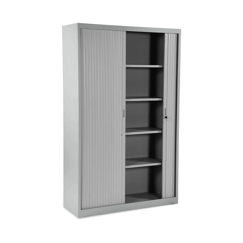 Stahl-Rollladenschrank (5 OH) – Korpus in Lichtgrau